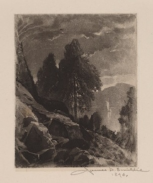 Grabado de Smillie con efectos tonales