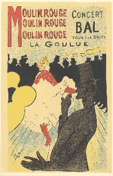 Litografía de Toulouse-Lautrec